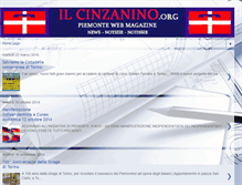 Tablet Screenshot of ilcinzanino.org